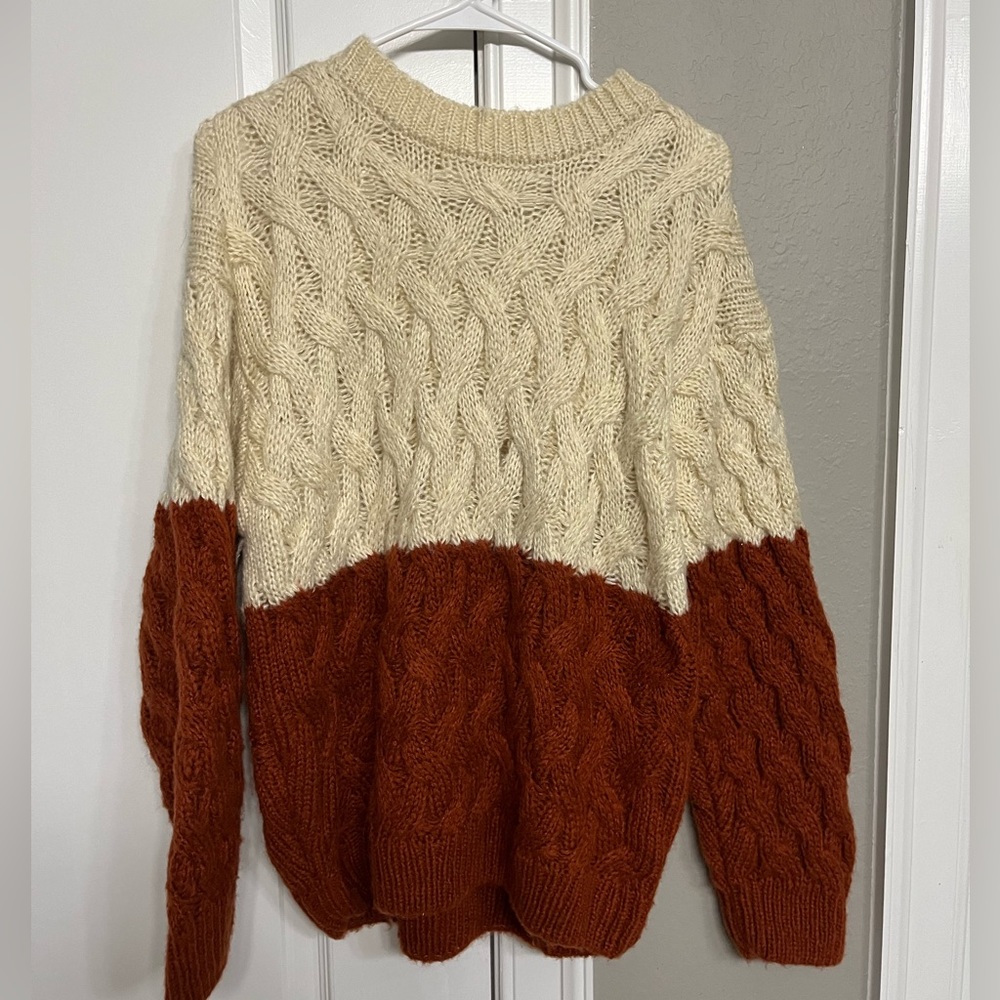 thick sweater!